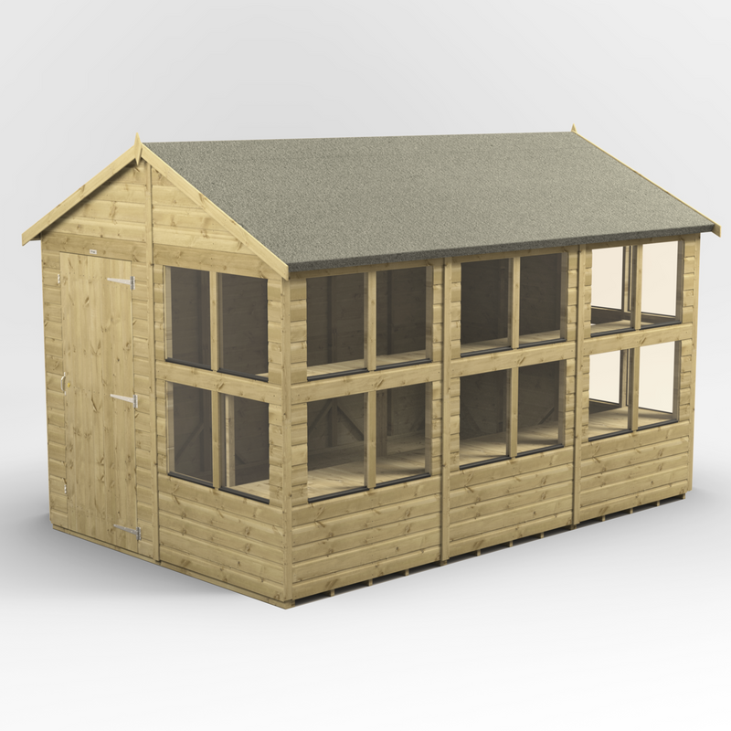 Fast Delivery Purewell Power Premium Apex Potting Shed