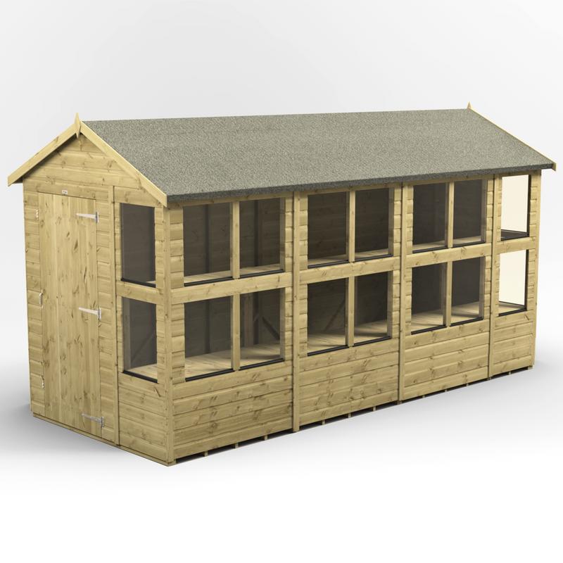 Fast Delivery Purewell Power Premium Apex Potting Shed