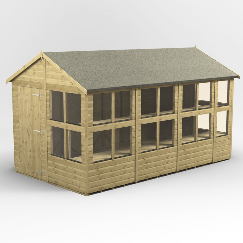 Fast Delivery Purewell Power Premium Apex Potting Shed