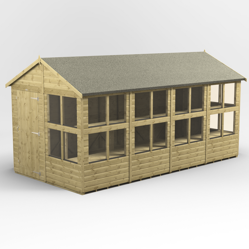 Fast Delivery Purewell Power Premium Apex Potting Shed