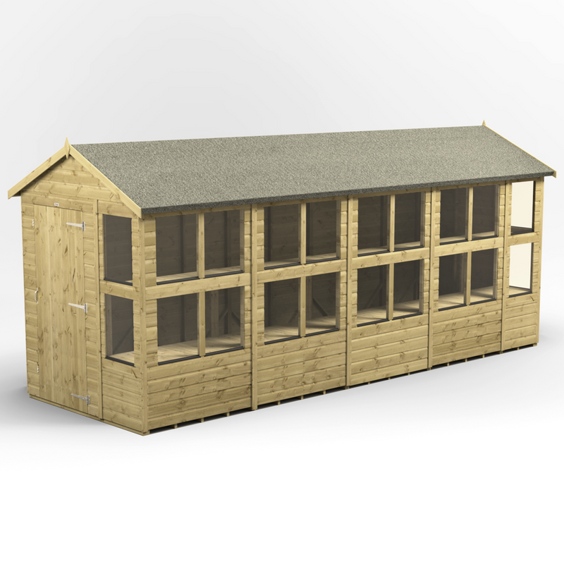 Fast Delivery Purewell Power Premium Apex Potting Shed