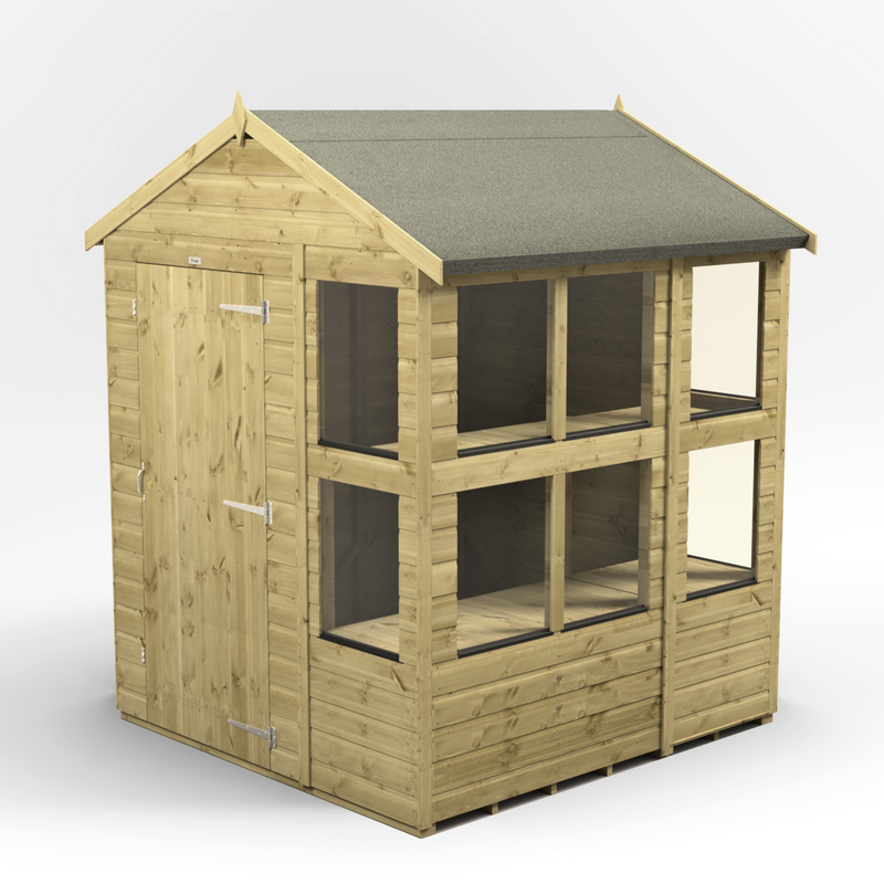 Fast Delivery Purewell Power Premium Apex Potting Shed